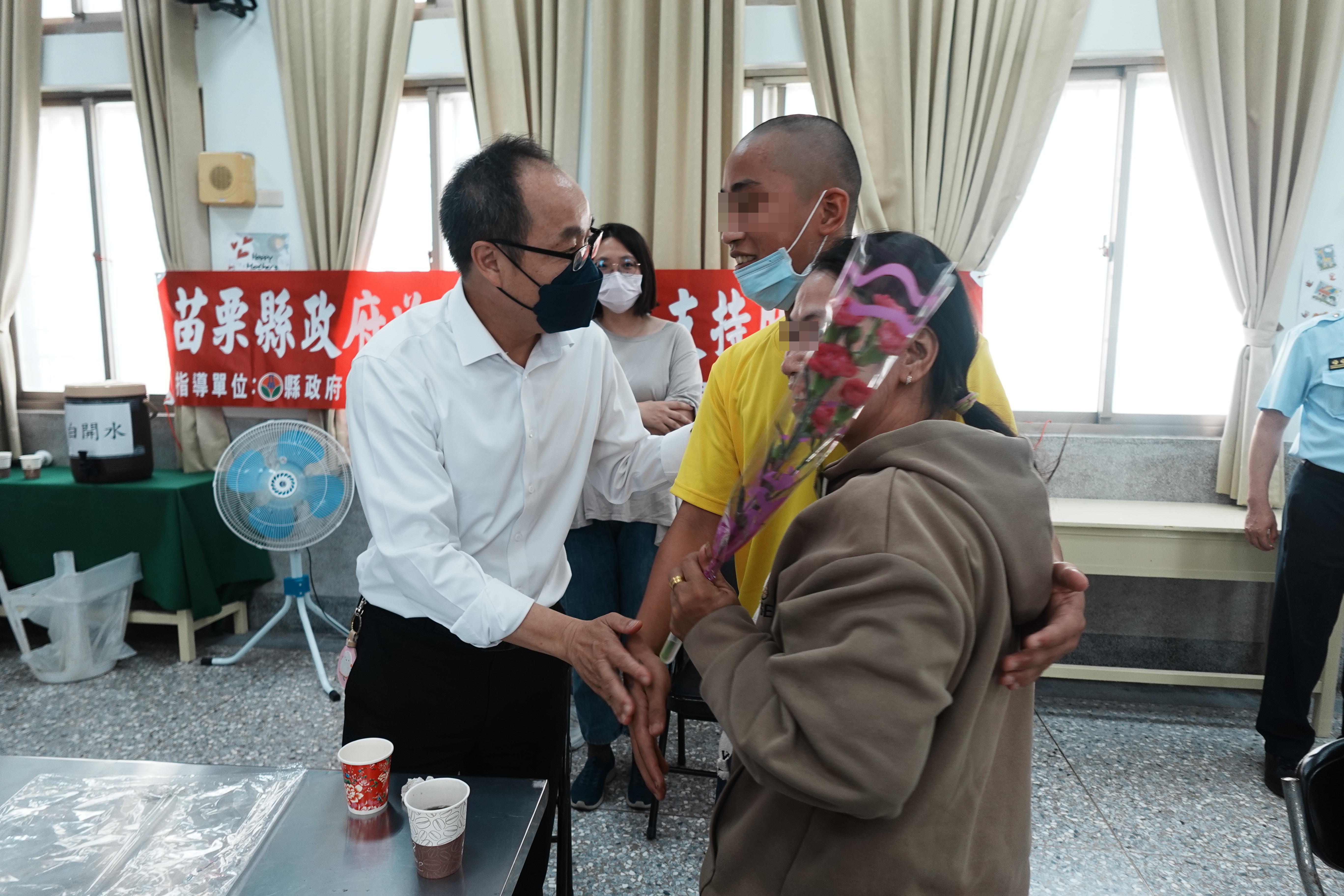 江所長關懷勉勵收容少年